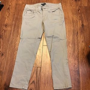 Beige Capris